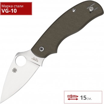 Нож SPYDERCO URBAN 127GPFG Нож SPYDERCO URBAN 127GPFG